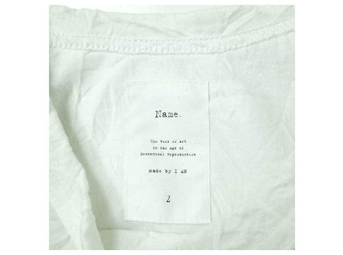 Autre Marque Camiseta OVERSIZED FOOTBALL top Blanco - vista 3