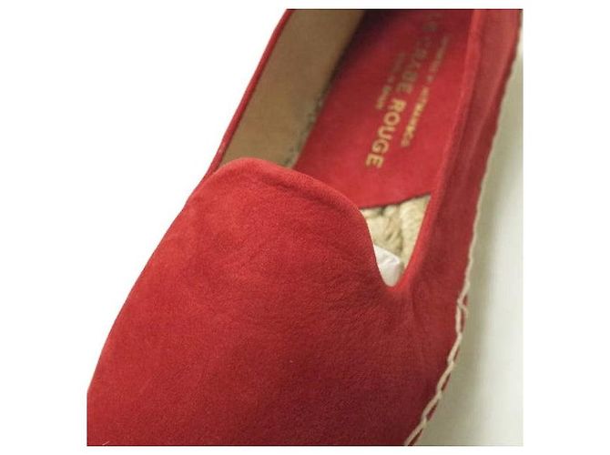 Autre Marque ROTE Wildlederschuhe ESPADRILLES DER ROTE KRABBE - Ansicht 5
