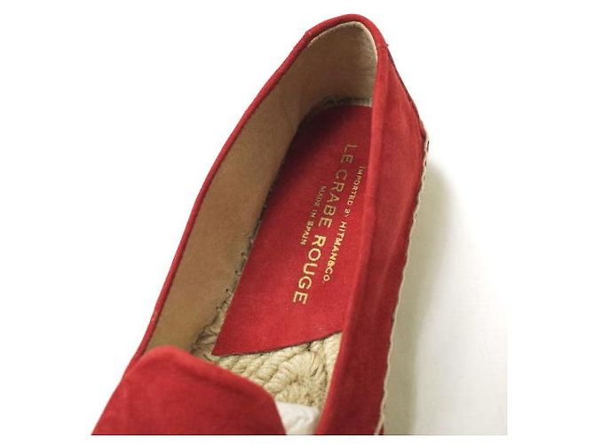 Autre Marque ROTE Wildlederschuhe ESPADRILLES DER ROTE KRABBE - Ansicht 6