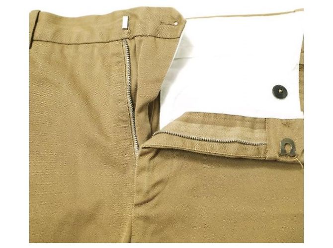 Pantalones de algodón de corte tapered Jil Sander Beige - vista 5