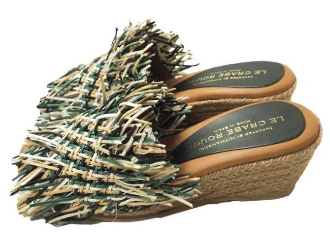 Autre Marque sandali con zeppa LE CRABE ROUGE COLUMBIA - vista 2