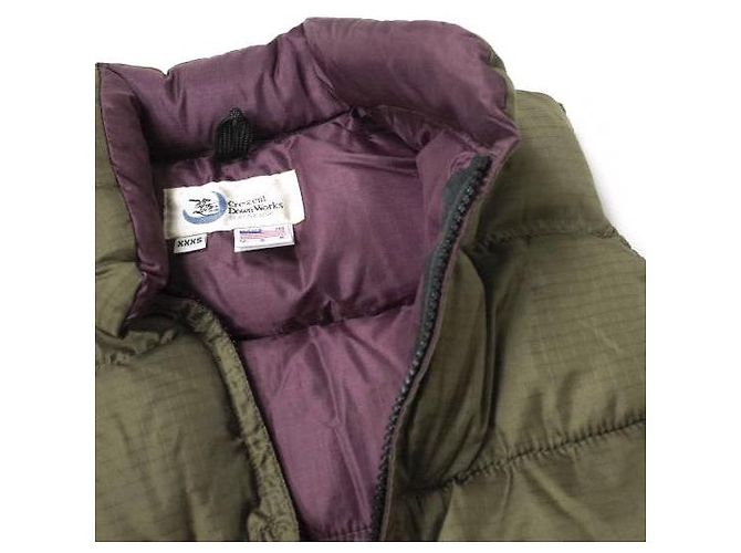 Autre Marque Chaleco de nylon con plumón de ganso Crescent Down Works XXXS - vista 7