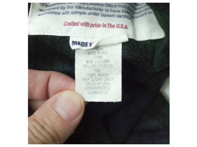 Autre Marque FWK ROPA INGENIERA Parka Over Blackwatch - vista 7