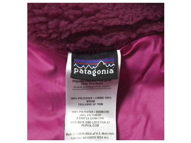 Autre Marque Giacca Retro-X per bambini PATAGONIA in pile viola - vista 3