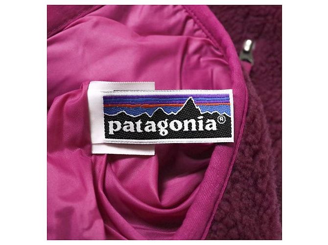 Autre Marque Giacca Retro-X per bambini PATAGONIA in pile viola - vista 9