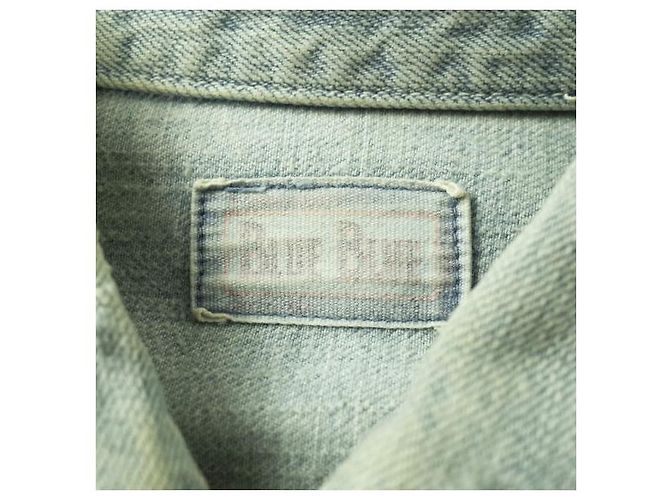 Autre Marque Chaqueta de mezclilla índigo AZUL AZUL - vista 3