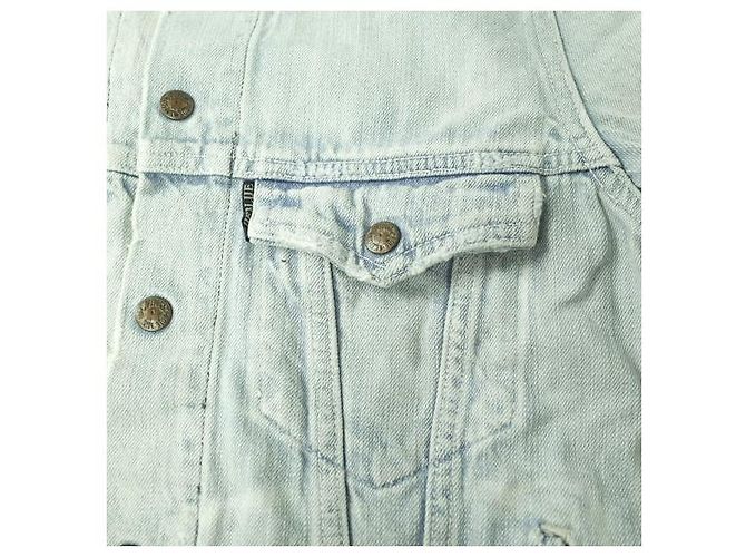 Autre Marque Chaqueta de mezclilla índigo AZUL AZUL - vista 5
