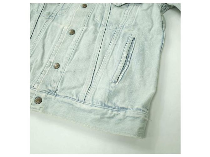 Autre Marque Chaqueta de mezclilla índigo AZUL AZUL - vista 6