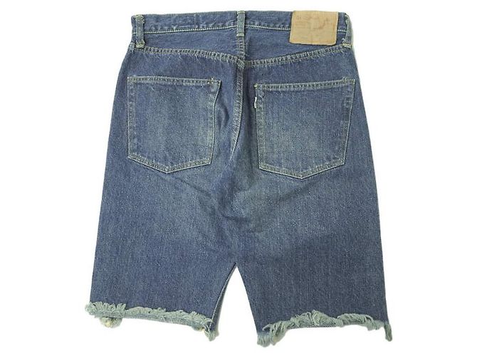 Autre Marque Orslow Denim Cutoff Shorts Indigo Blau - Ansicht 2
