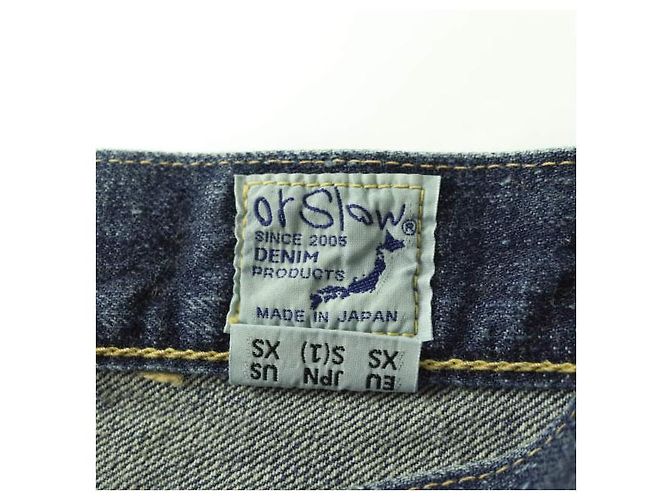 Autre Marque Orslow Denim Cutoff Shorts Indigo Blau - Ansicht 3