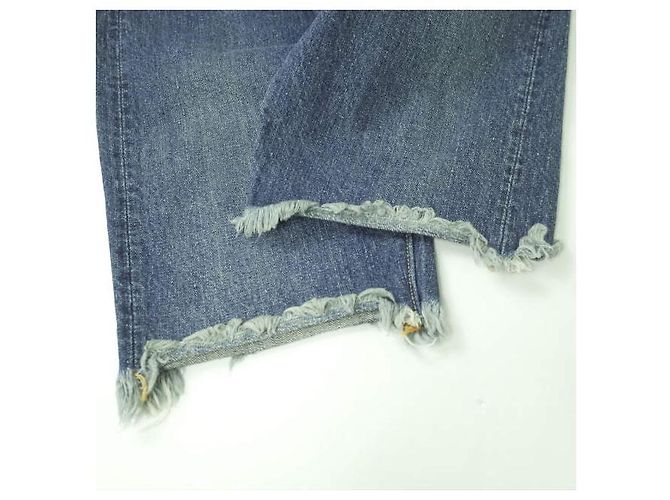 Autre Marque Orslow Denim Cutoff Shorts Indigo Blau - Ansicht 7