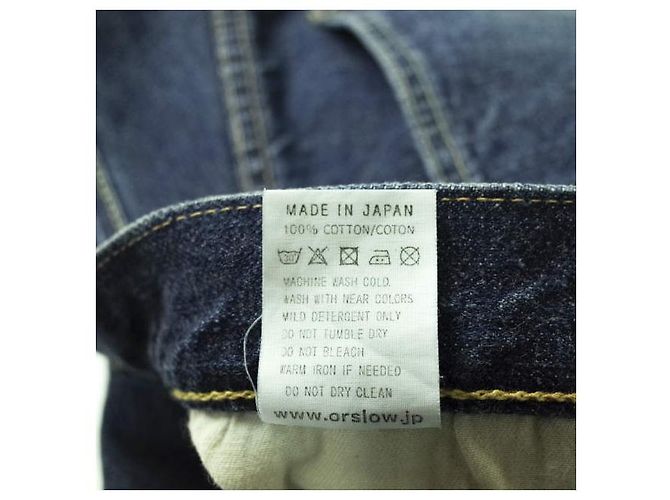 Autre Marque Orslow Denim Cutoff Shorts Indigo Blau - Ansicht 9