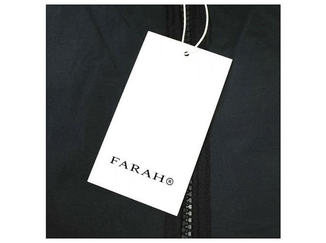 Autre Marque Chaleco de nylon con cremallera FARAH negro L - vista 3