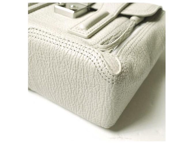 Autre Marque Borsa a tracolla PASHLI MINI SATCHEL in pelle di vitello 3.1 Phillip Lim Bianco - vista 6