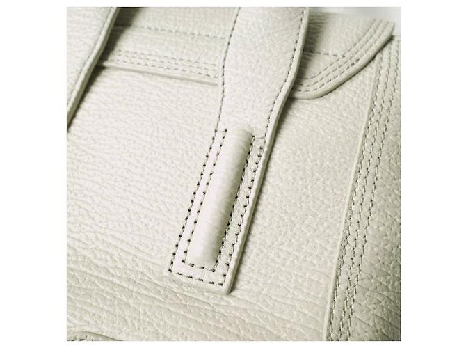 Autre Marque Borsa a tracolla PASHLI MINI SATCHEL in pelle di vitello 3.1 Phillip Lim Bianco - vista 7