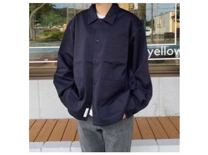 Autre Marque CHAQUETA CAMISA FARAH De algodón Azul marino - vista 3