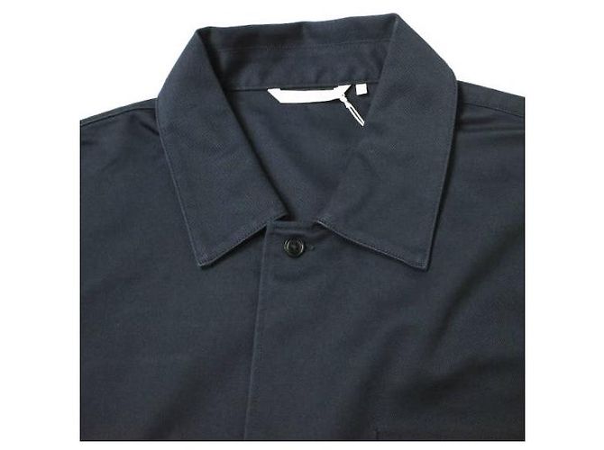 Autre Marque CHAQUETA CAMISA FARAH De algodón Azul marino - vista 5