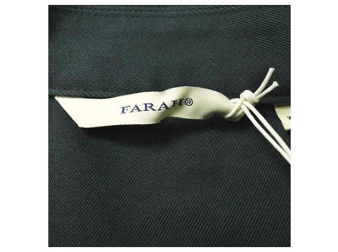 Autre Marque CHAQUETA CAMISA FARAH DE ALGODÓN Gris - vista 7