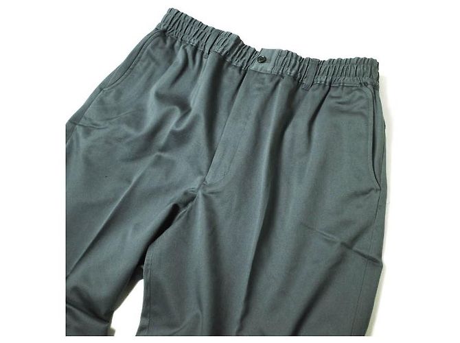 Autre Marque Calças largas e tapered de algodão FARAH Cinza - vista 4