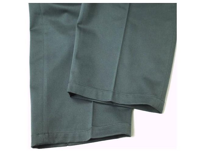 Autre Marque Calças largas e tapered de algodão FARAH Cinza - vista 7