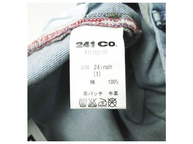 Autre Marque Pantalones de mezclilla Slim Flare - vista 10