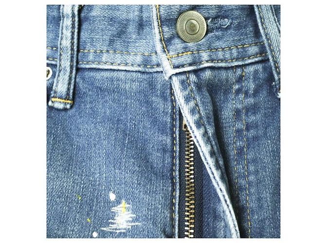 Autre Marque JEANS PINTADOS STRETCH SLIM Jeans de mezcla de algodón - vista 4