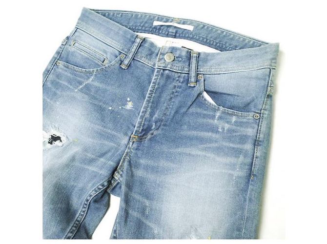 Autre Marque JEANS PINTADOS STRETCH SLIM Jeans de mezcla de algodón - vista 5