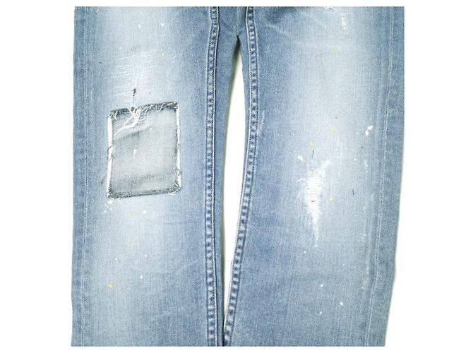 Autre Marque JEANS PINTADOS STRETCH SLIM Jeans de mezcla de algodón - vista 6