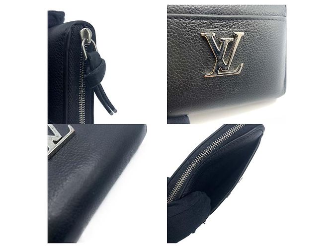 Monedero Zippy Lockme Louis Vuitton Negro - vista 5