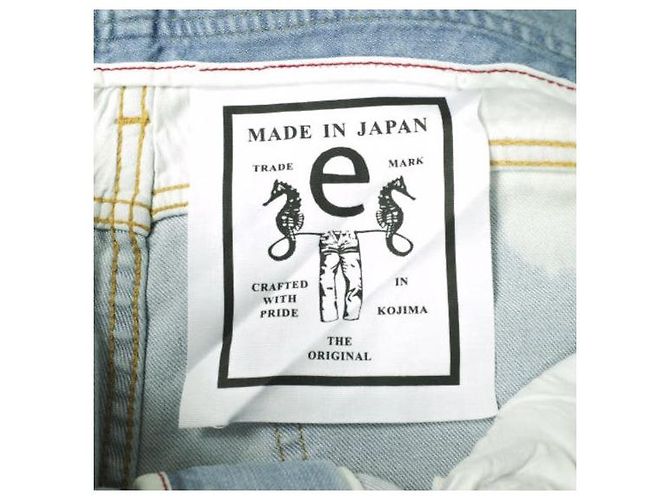 Autre Marque JEANS e-L805-039 Pantalones de mezclilla de algodón elástico - vista 11