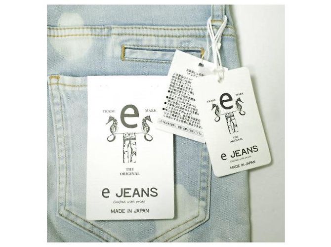 Autre Marque JEANS e-L805-039 Pantalones de mezclilla de algodón elástico - vista 3