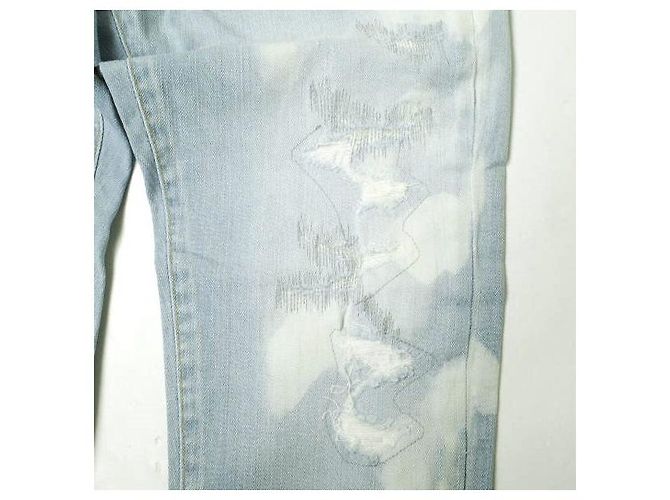 Autre Marque JEANS e-L805-039 Pantalones de mezclilla de algodón elástico - vista 6