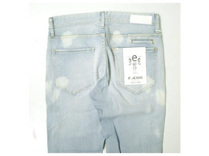 Autre Marque JEANS e-L805-039 Pantalones de mezclilla de algodón elástico - vista 7