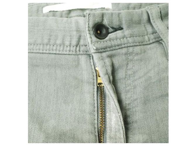 Autre Marque Pantalones de mezclilla de algodón e-802G Castaño - vista 4