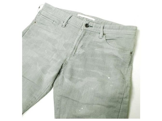 Autre Marque Pantalones de mezclilla de algodón e-802G Castaño - vista 5