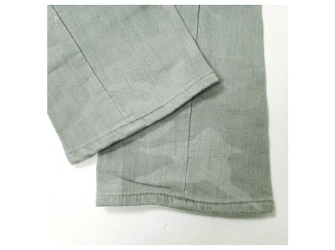 Autre Marque Pantalones de mezclilla de algodón e-802G Castaño - vista 8