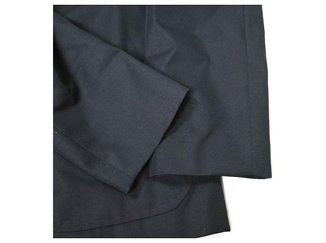 Autre Marque Ernie Palo WOOL EASY JACKET Wool Jacket Navy blue - view 6