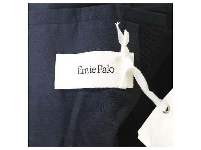 Autre Marque Ernie Palo WOOL EASY JACKET Wool Jacket Navy blue - view 8
