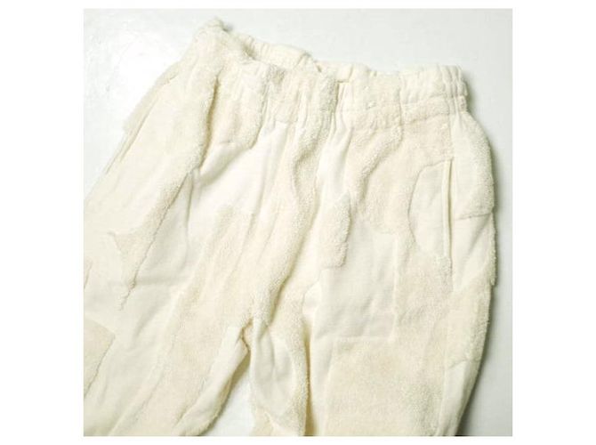 Autre Marque Pantalones de jacquard de algodón ADAM ET ROPE GAS04040 Blanco roto - vista 4