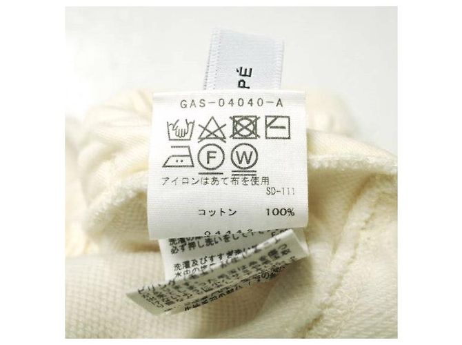 Autre Marque Pantalones de jacquard de algodón ADAM ET ROPE GAS04040 Blanco roto - vista 8