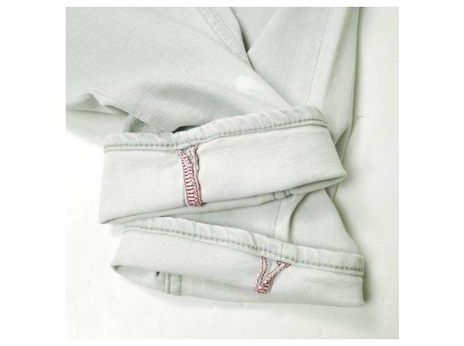 Autre Marque Pantalones de mezclilla de algodón elásticos e JEANS - vista 11