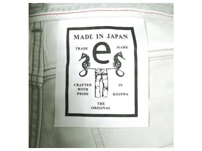 Autre Marque Pantalones de mezclilla de algodón elásticos e JEANS - vista 12