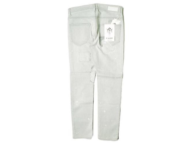 Autre Marque Pantalones de mezclilla de algodón elásticos e JEANS - vista 2