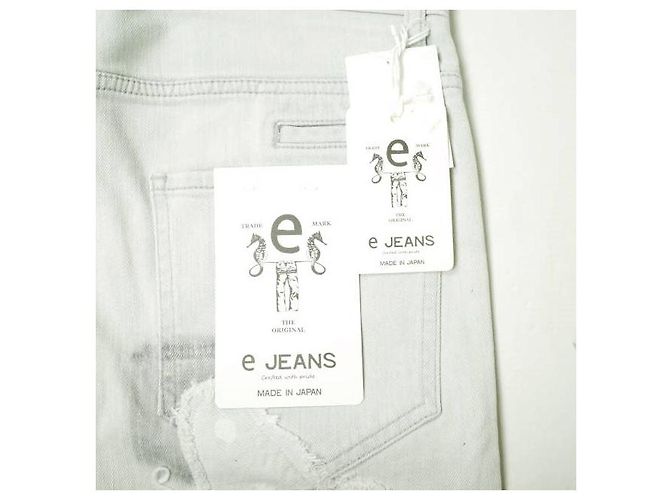 Autre Marque Pantalones de mezclilla de algodón elásticos e JEANS - vista 3
