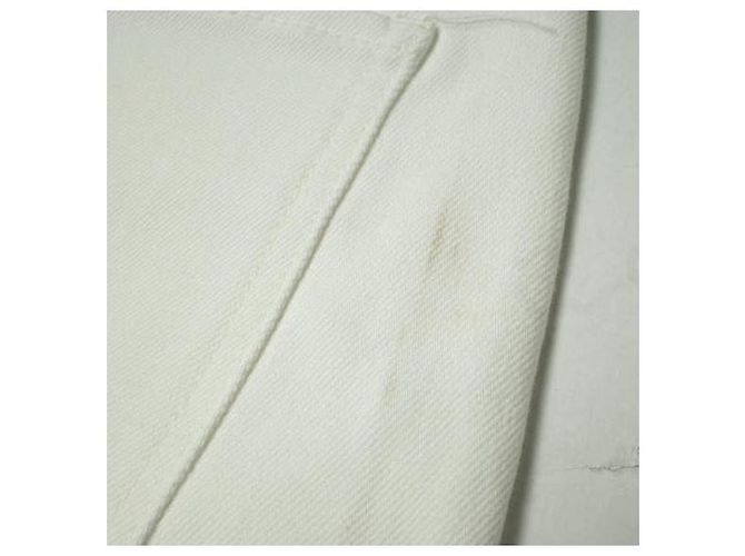 Autre Marque JEANS e-L805 Jeans Tapered de Algodón Elástico Blanco - vista 6
