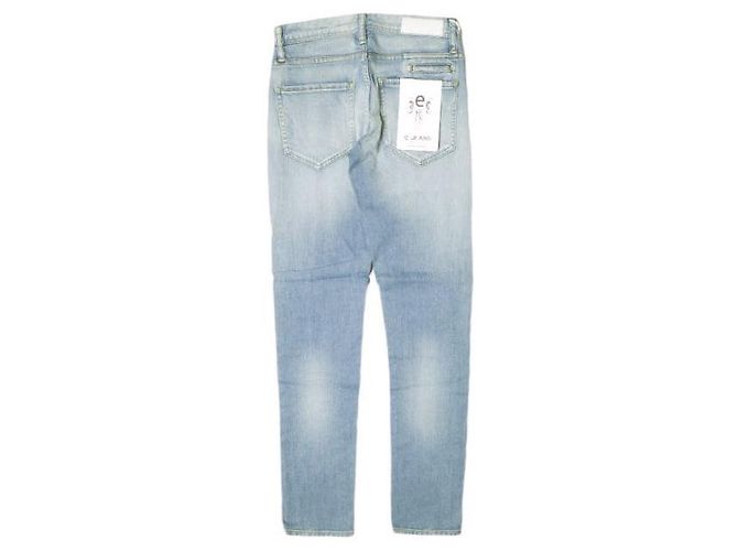 Autre Marque JEANS SEA HORSE PANTALONES DE DENIM ELÁSTICO DE ALGODÓN PARA NIÑO TAPERED Azul claro - vista 2