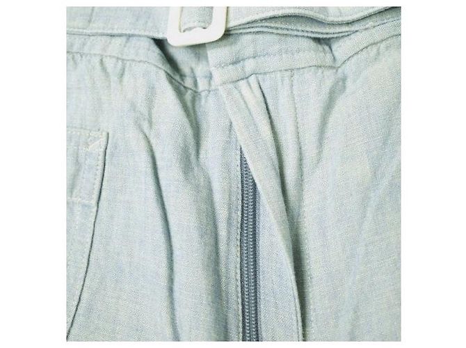 Pantalones de algodón chambray Polo Ralph Lauren Azul - vista 5
