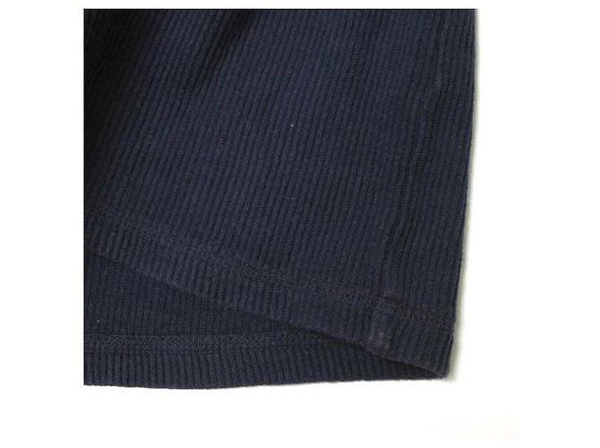 Autre Marque Camiseta de algodón orgánico R JUBILEE con lazada en la espalda Azul marino - vista 6