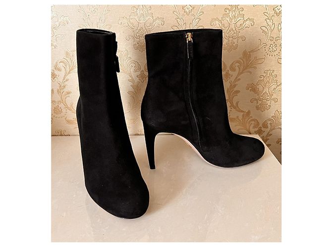 Botines Gucci de cuero negro - vista 13