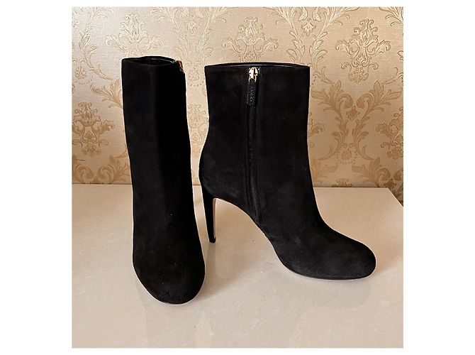 Botines Gucci de cuero negro - vista 2